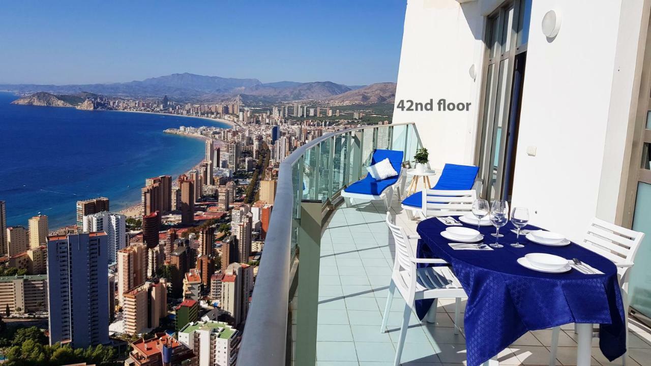 Deluxe Penthouse On The 42Nd Floor With Amazing Sea Views Apartment Benidorm Exterior photo